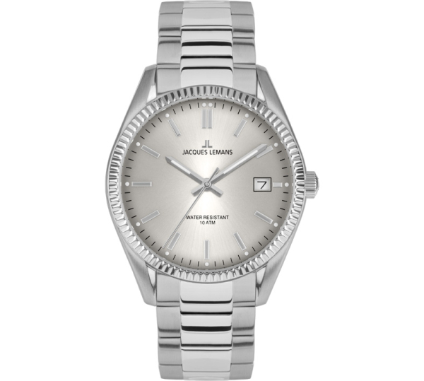 Jacques Lemans Derby 50-4B Damen Uhr Edelstahl 10Bar